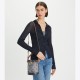 Tory Burch Women Mini T Monogram Bucket Bag Navy